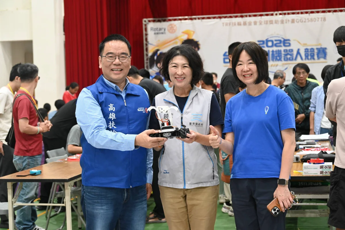 臺東智創機器人競賽熱血開戰！60支國中小隊伍拚創意 爭取全國賽門票