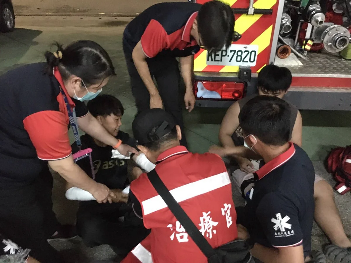 圖片來源:高雄市政府消防局-新聞稿