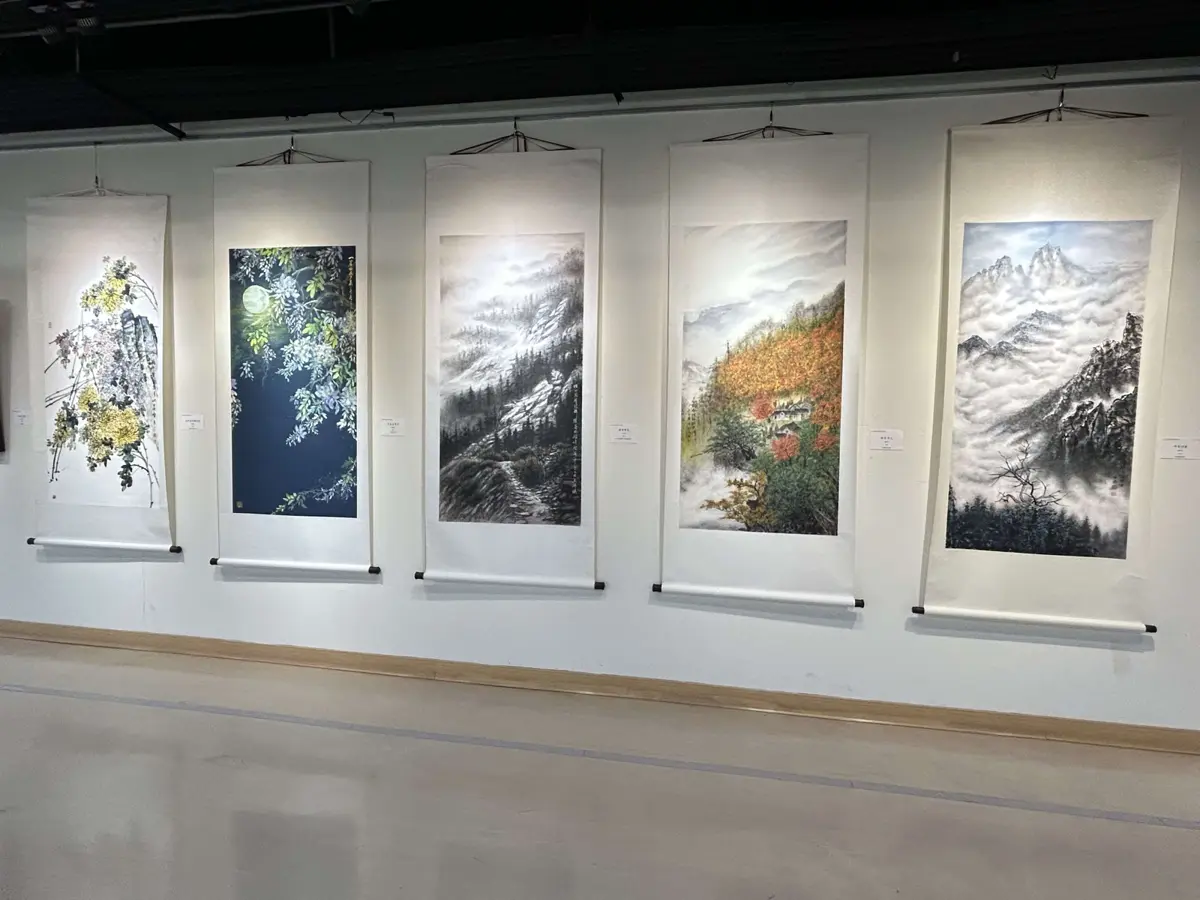 雲林免費畫展!袁之靜「山水相逢」師生聯展登場,限時10天感受水墨魅力