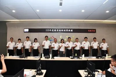 台中消防局表揚10大廉潔楷模!拒收紅包、創新服務樹立優良典範
