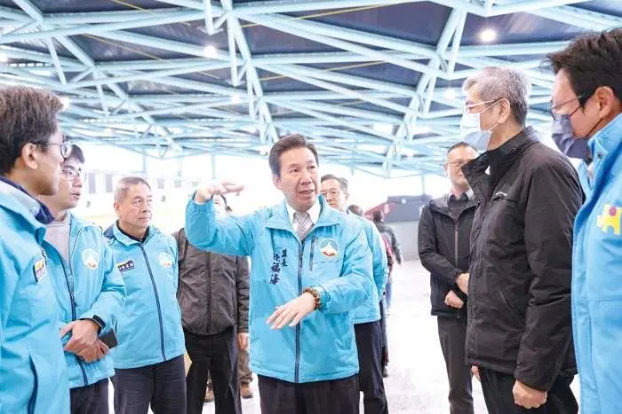 金門新國門!金門港旅運中心2/3試營運,縣長陳福海、航港局長葉協隆聯手把關