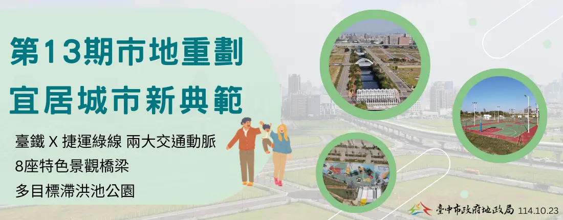 台中3大重劃區換新裝!南屯、北屯、大里迎新生,宜居城市再升級