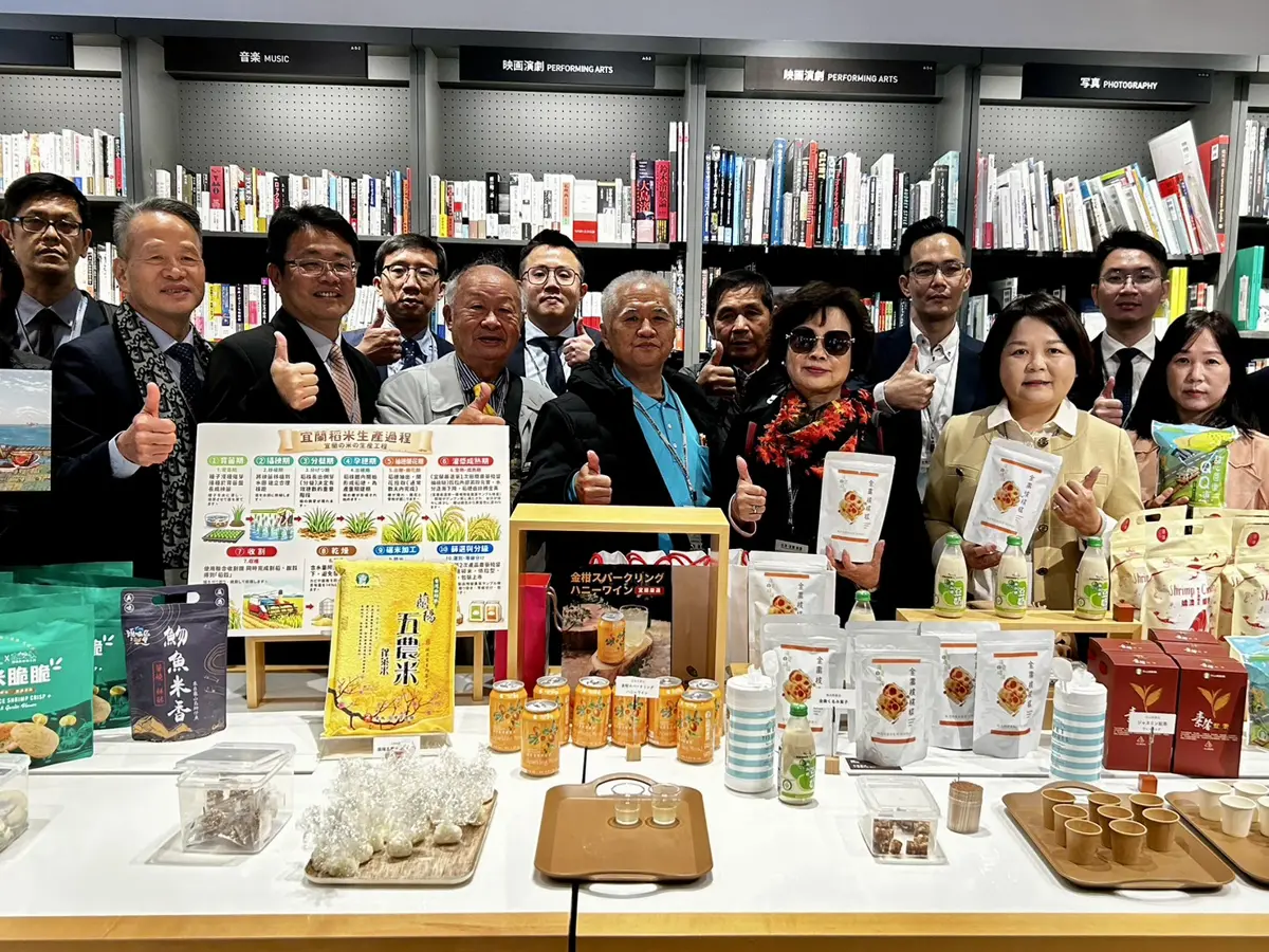 宜蘭味直送東京!「宜蘭嚴選」進駐誠品日本橋,蔥小子、嬌澳蝦餅搶攻日本胃