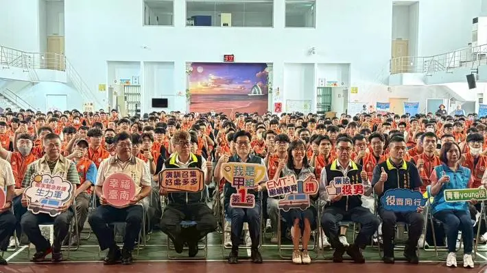 南市450名「最強綠葉」回歸！替代役備役男EMT-1複訓，打造救護國家隊