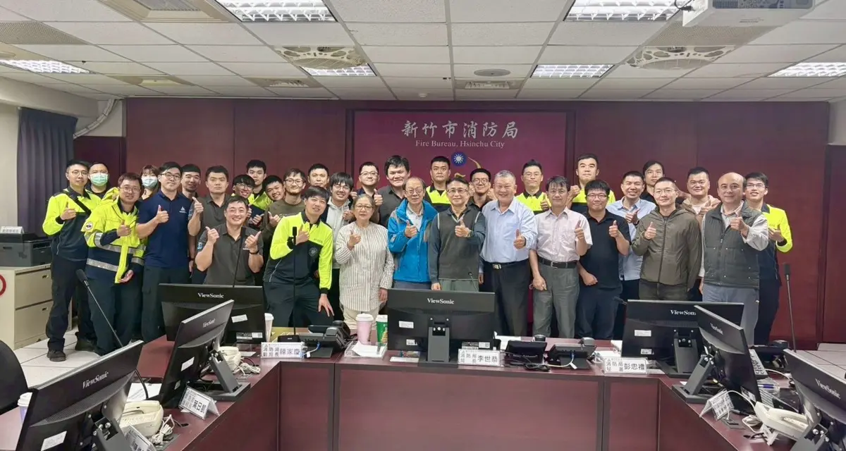 竹市OHCA康復出院率全國第一!消防局揭密「生命之鏈」關鍵:雙軌派遣、全影像品管奏效