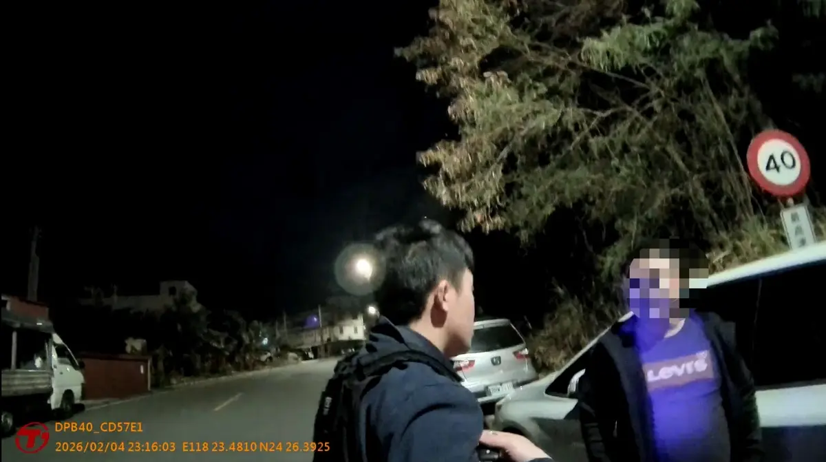 金門男春節前「毒駕S型飄移」!警攔下一看傻眼:又是你