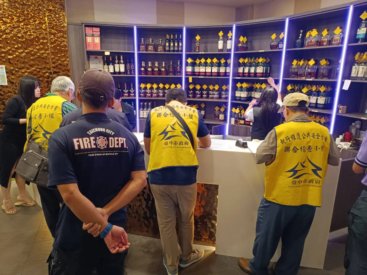 台中鐵腕掃蕩7年有成!八大行業、電玩店大減73家,罰金破千萬