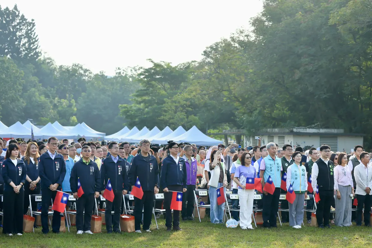 澄清湖國慶新亮點！陳其邁宣布70公頃「果嶺自然公園」今起免費開放