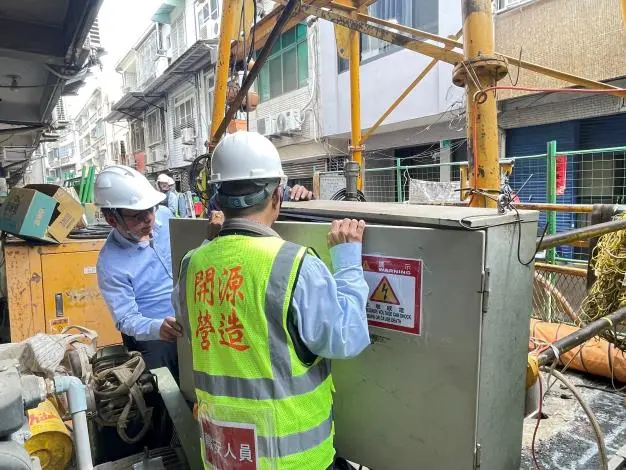 過年免操心!南市水利局完成21處工地安檢 守護市民春節安全