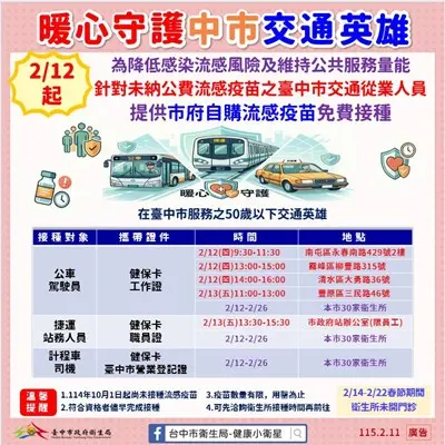 圖片來源:臺中市政府