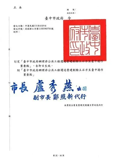 圖片來源:臺中市政府