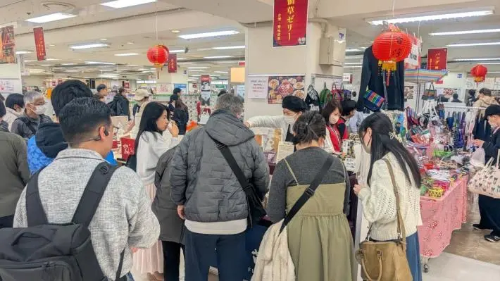 苗栗農產東京「秒殺」!豐味苗栗登陸京王百貨,芋頭、仙草兩天全賣光
