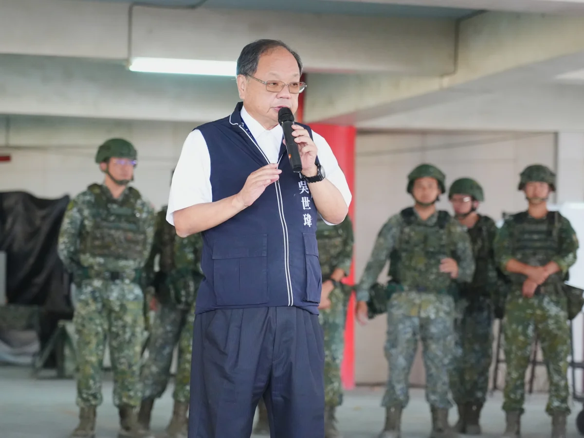 教召全面升級14天!中市府赴後備旅送加菜金 慰問召員力挺國防