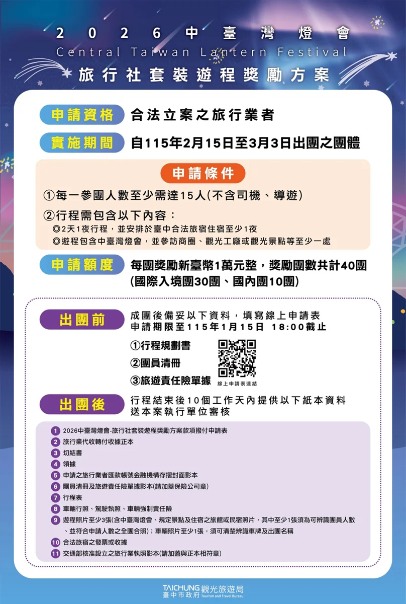 圖片來源:台中觀光旅遊網-活動