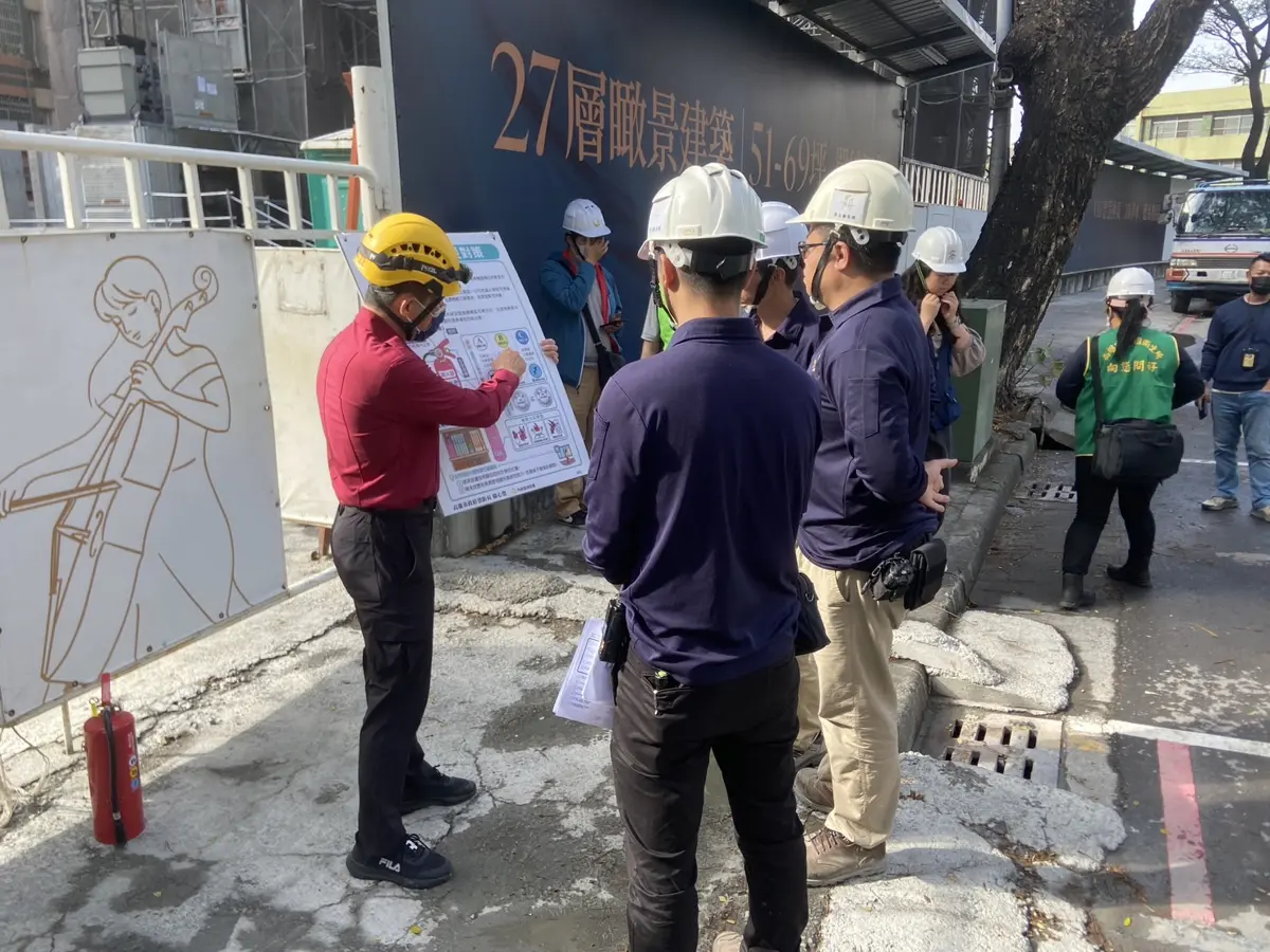 高雄工地安全亮紅燈?消防局聯手工務局突襲稽查「動火區」防祝融