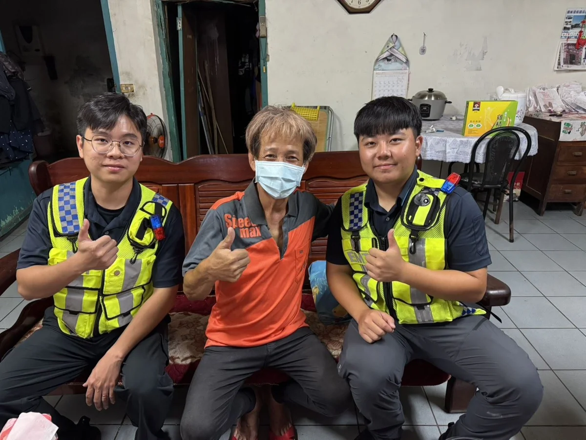 苗栗男路倒無心跳！頭屋消防電擊4次搶命 5天後奇蹟康復出院
