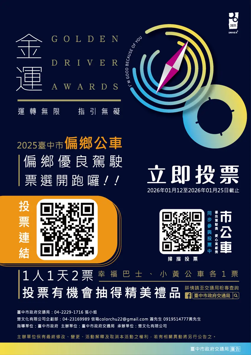 圖片來源:臺中市政府