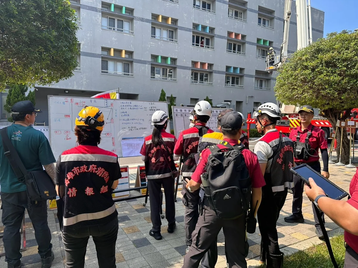 圖片來源：高雄市政府消防局-新聞稿