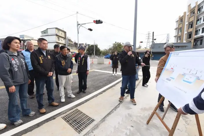 頭份塞車有解!土牛溪防汛道路明早9點通車,串聯124線紓解交流道車潮