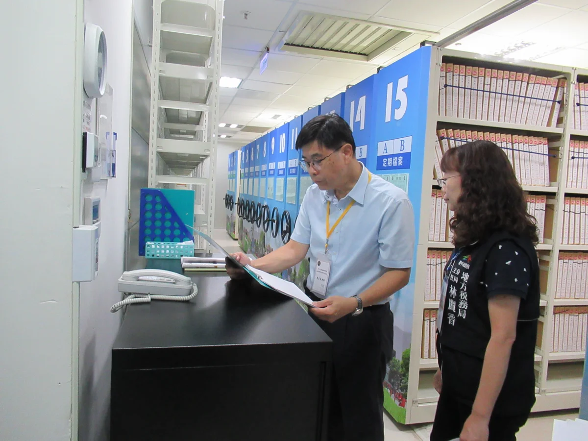 中市府奪全國檔案管理最高榮譽!地稅局、西屯戶所獲「金檔獎」肯定