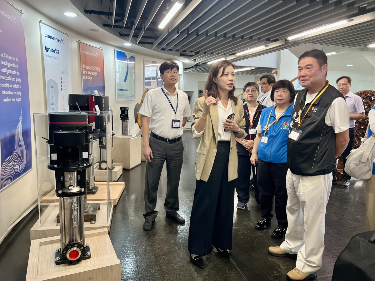縣長鍾東錦參訪格蘭富苗栗廠!大讚ESG模範生 榮獲產業卓越雙冠王