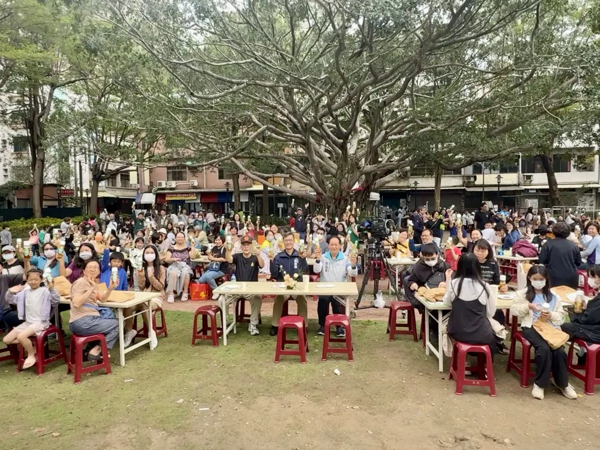 新竹北區「梅好日常」登場!長和公園湧人潮,300親子嗨翻手作青梅醋