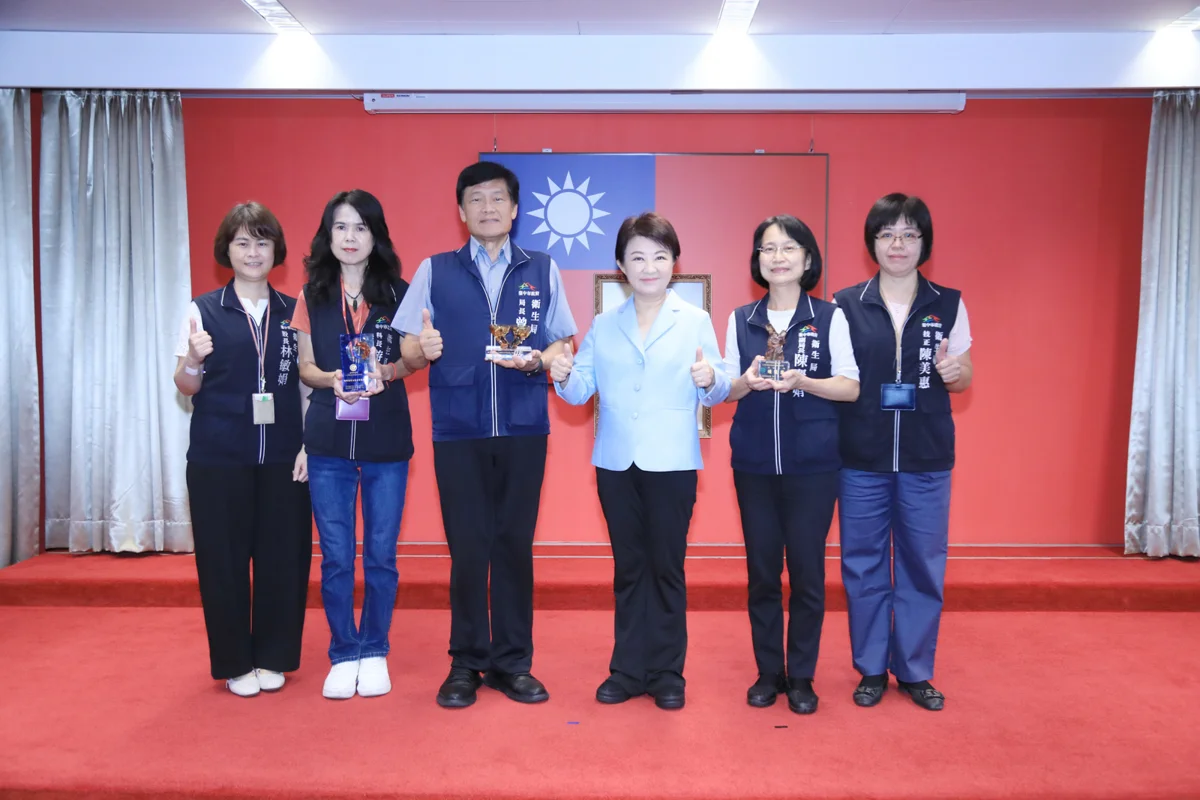 狂！台中市防疫評比稱霸六都 狂掃衛福部三項大獎