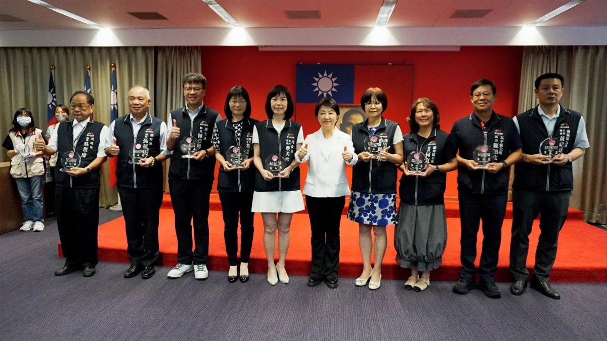 台中市第五屆「希朵獎」得主出爐!盧秀燕表揚16機關推動性別友善
