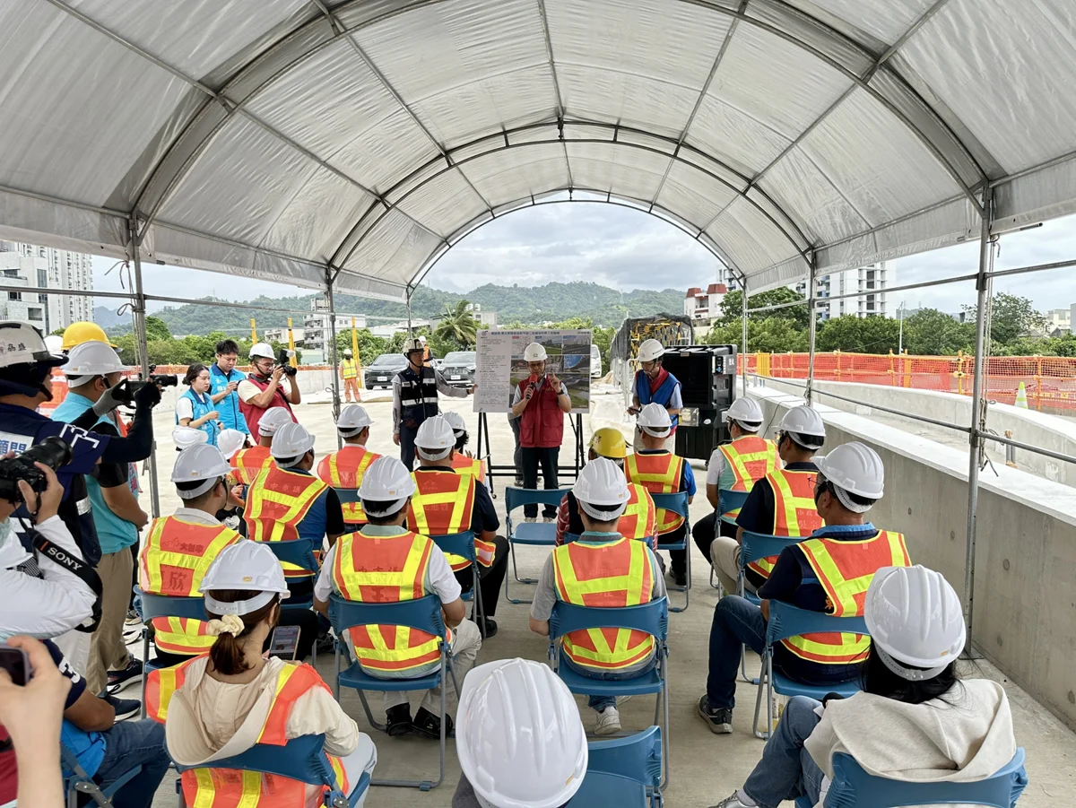 颱風巴威逼近!坪林新橋工程防颱大體檢 拚2026年底完工紓解太平、北屯車流