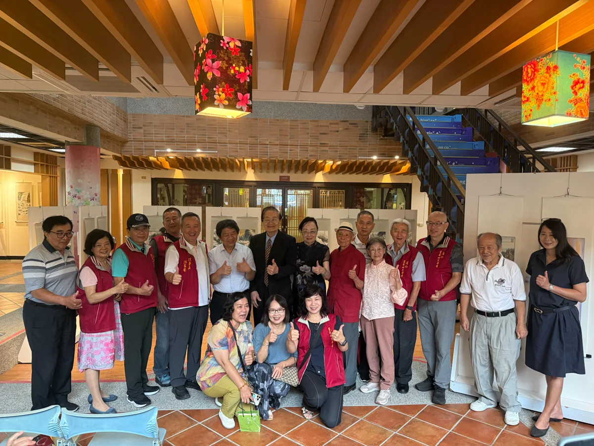 【2026最新】台南客家文化會館化身藝文基地!「墨舞丹青」師生彩墨聯展展現樂齡新美學