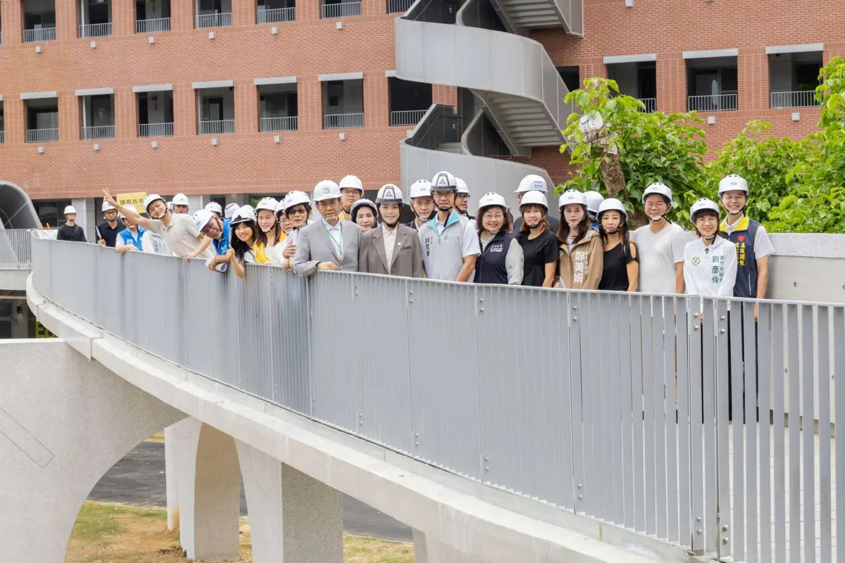 新竹建功高中大變身!市府砸4.5億擴建校舍、改造綠帶 預計9月全面啟用
