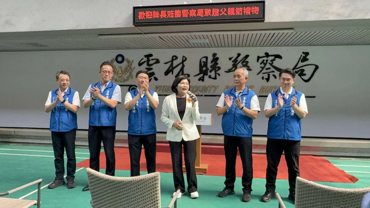 父親節送暖!縣長張麗善親赴警察局致贈禮品 感謝波麗士大人辛勞