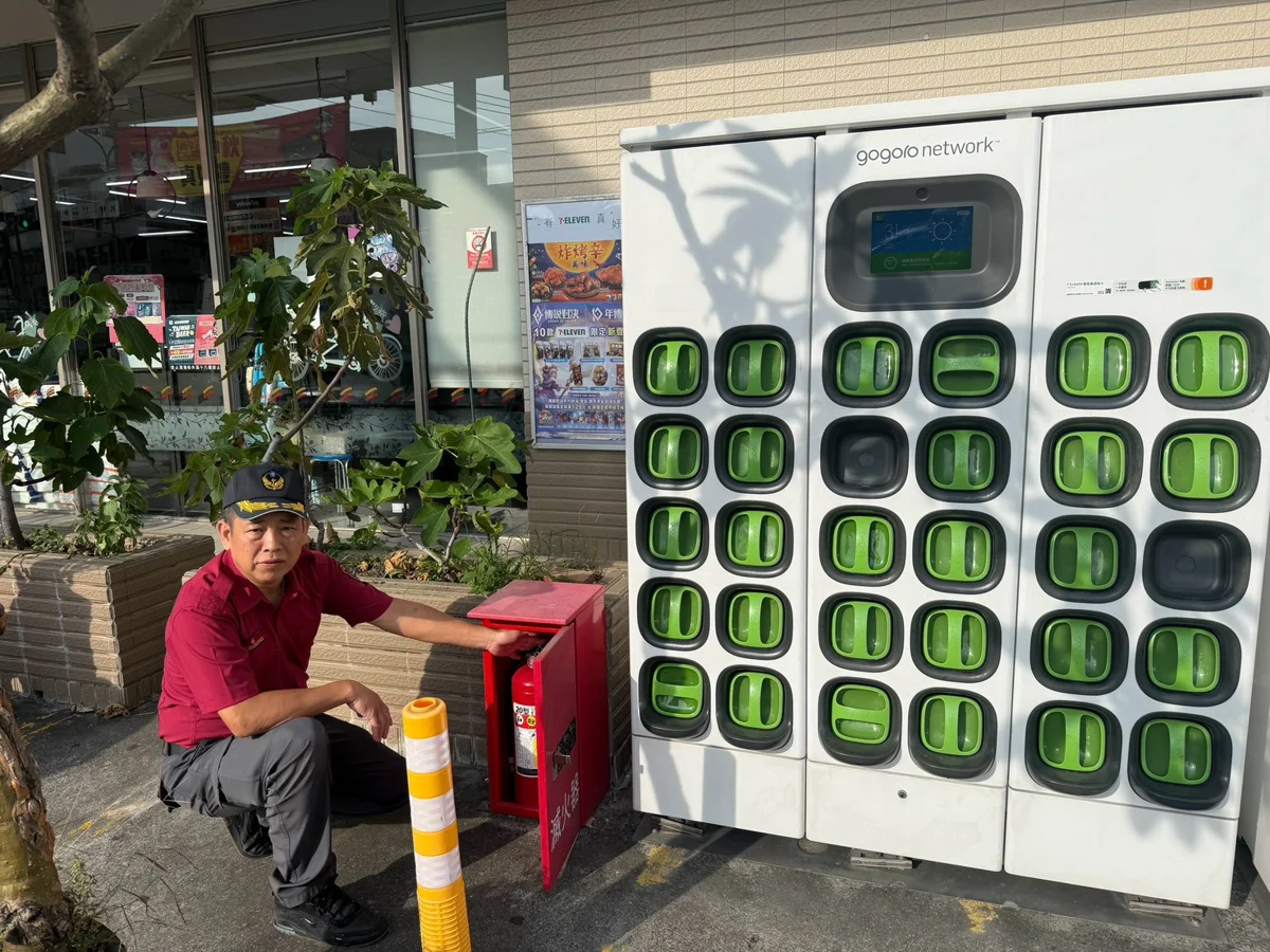 機車電池交換站藏危機?右昌消防隊祭出「3大防火對策」守護安全