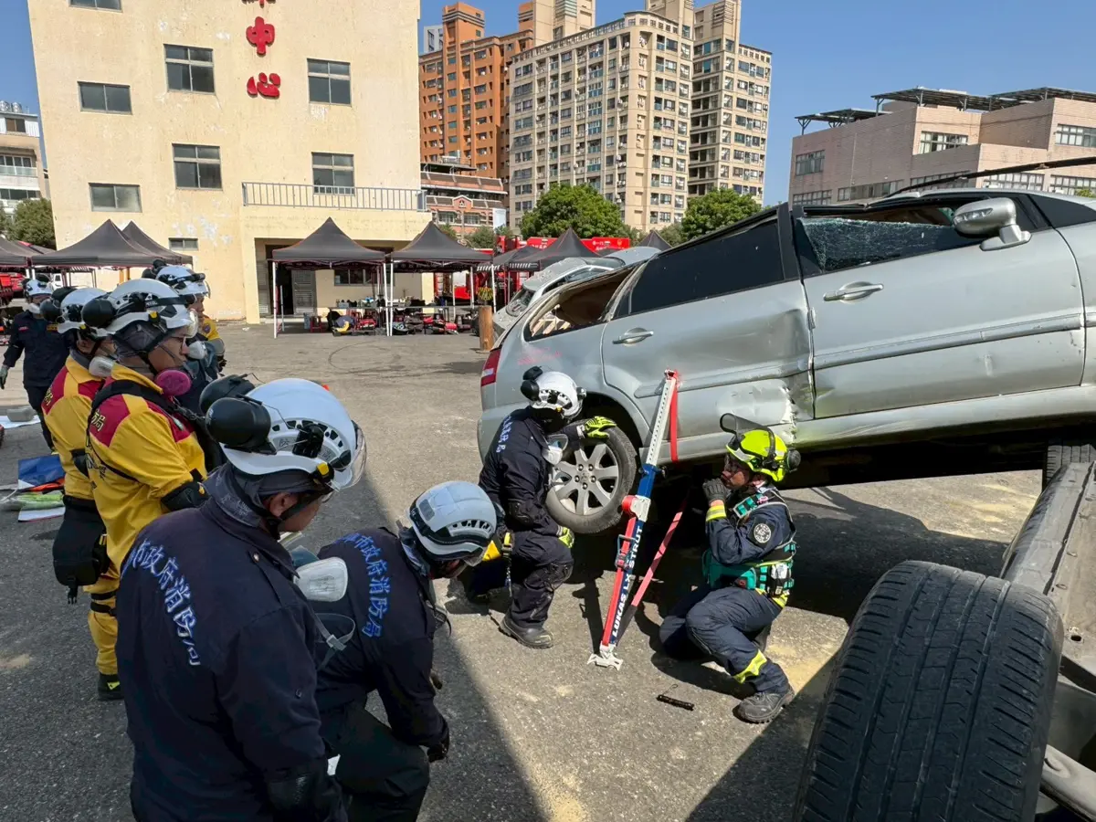 圖片來源:高雄市政府消防局-新聞稿