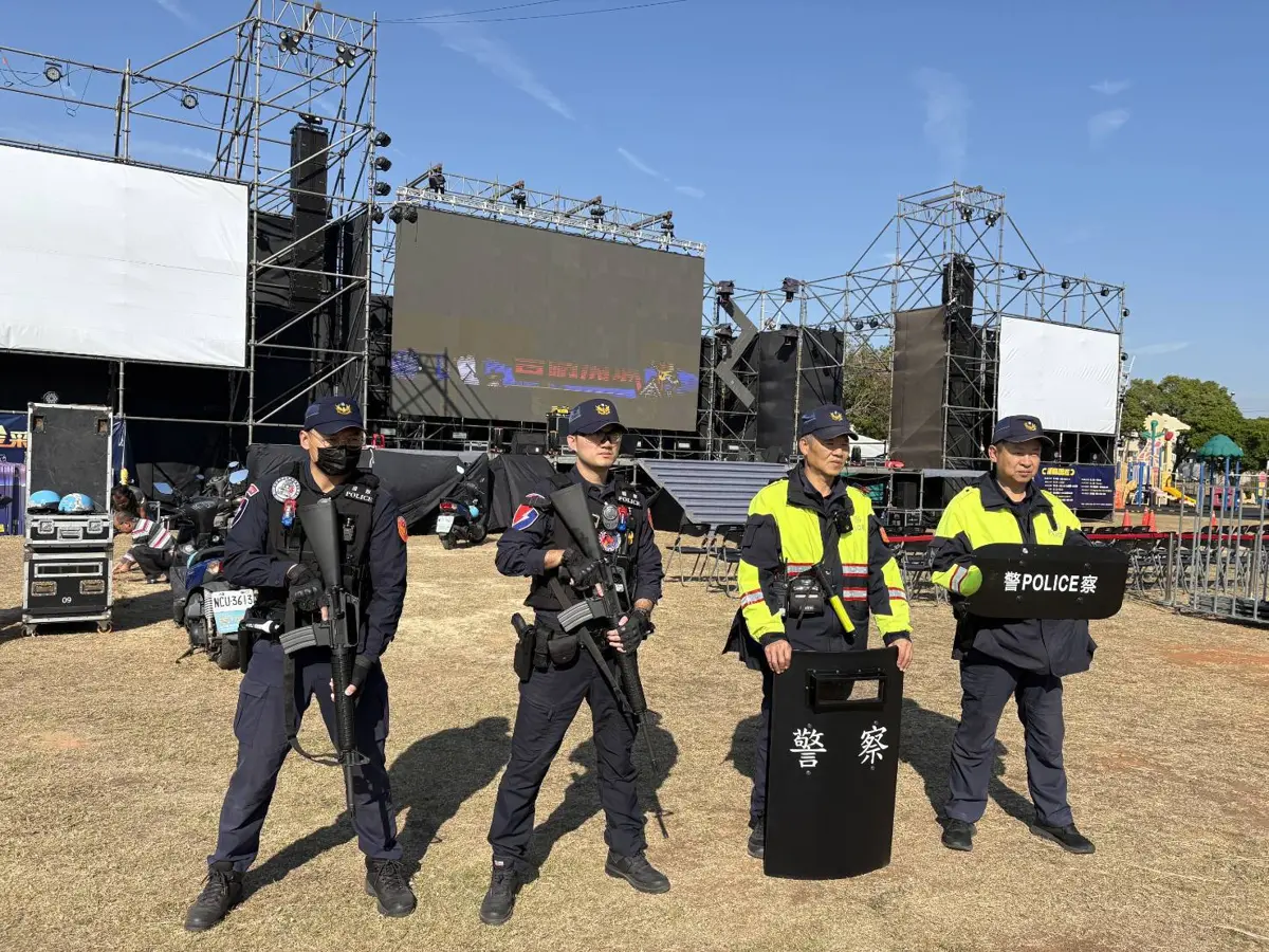 金門跨年晚會倒數!警方公布莒光公園5大交管安維措施 籲民眾「安全跨年」
