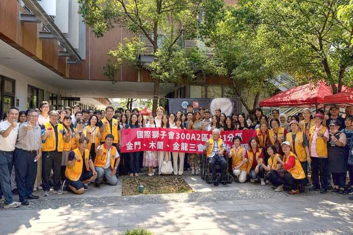 中秋送暖！金門獅子會攜手民間團體 設宴金門大學伴境外生體驗博餅文化