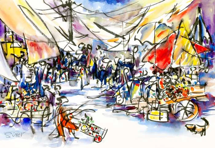金門水彩十人聯展9/25登場!一窺浯島古厝與海岸之美