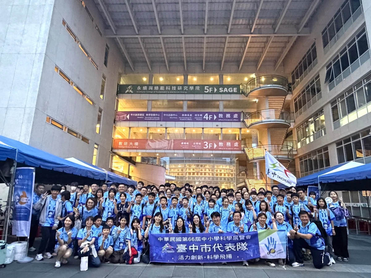 台中52件頂尖科展作品出爐！代表隊前進桃園拚「第66屆全國科展」最高榮譽