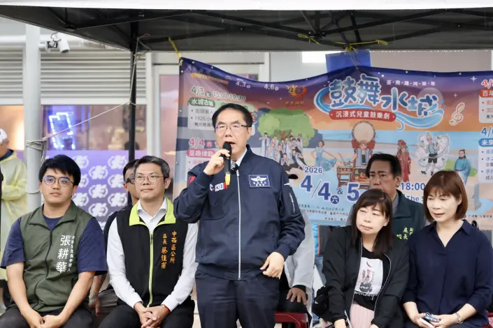 全台首創!台南運河百年慶 「鼓舞水城」水上沉浸式鼓樂劇震撼登場