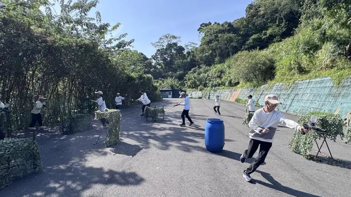 竹縣童軍大會師！214名學童關西挑戰9大關卡 學習團隊合作