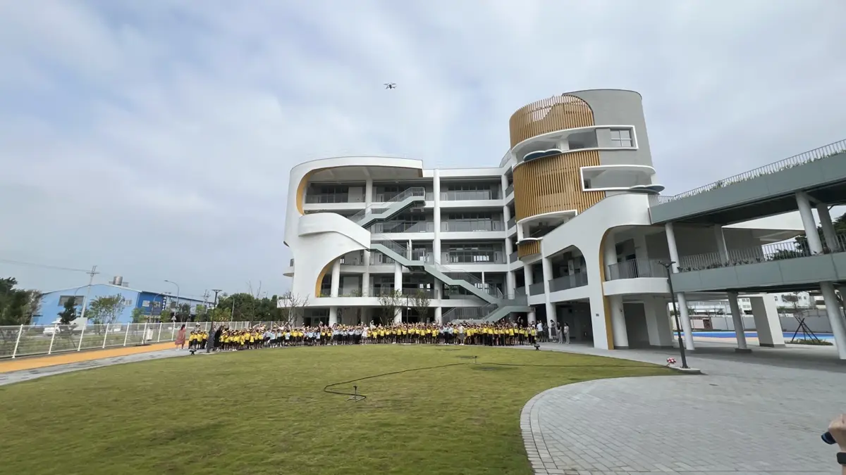 台中南區之光！樹德國小新建校舍勇奪全國「金質獎」，綠意共學設計成典範