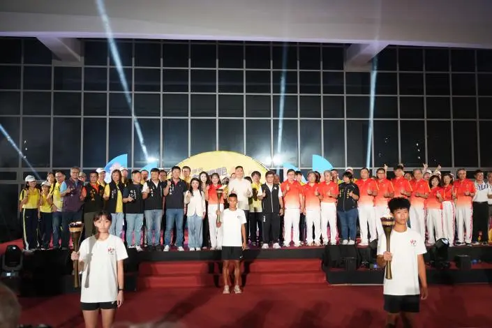 雲林準備好了!2025全運會聖火點燃,千公里環台傳遞熱血啟動