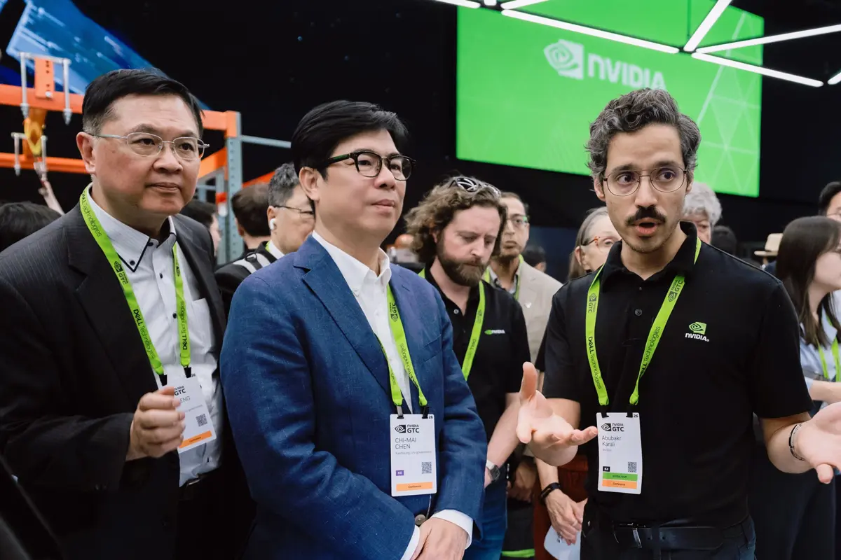 陳其邁GTC會晤NVIDIA高層!高雄搶攻AI商機,力拚串聯全球供應鏈