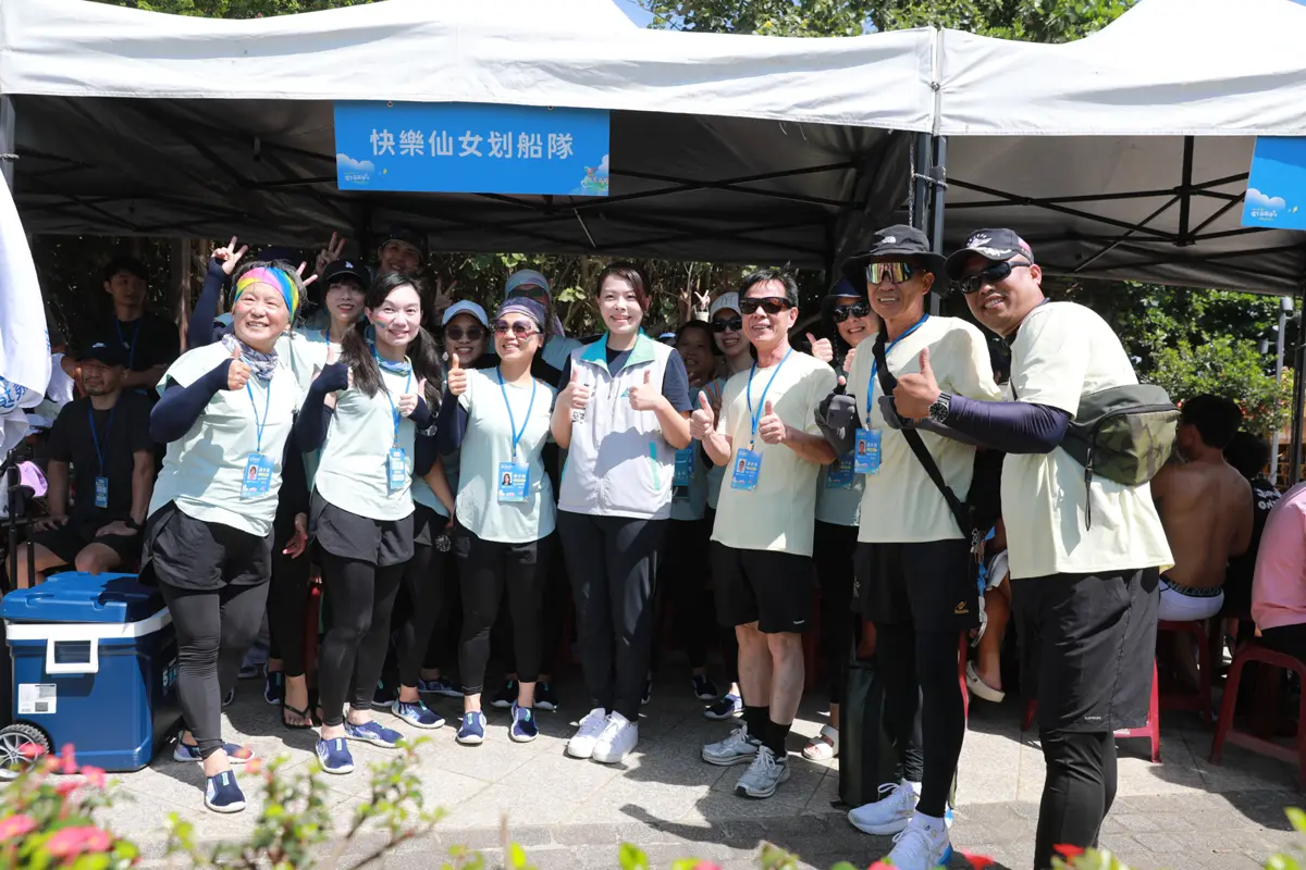 首創紀錄!竹市環保局「快樂仙女隊」迎戰端午龍舟 女力爆發乘風破浪
