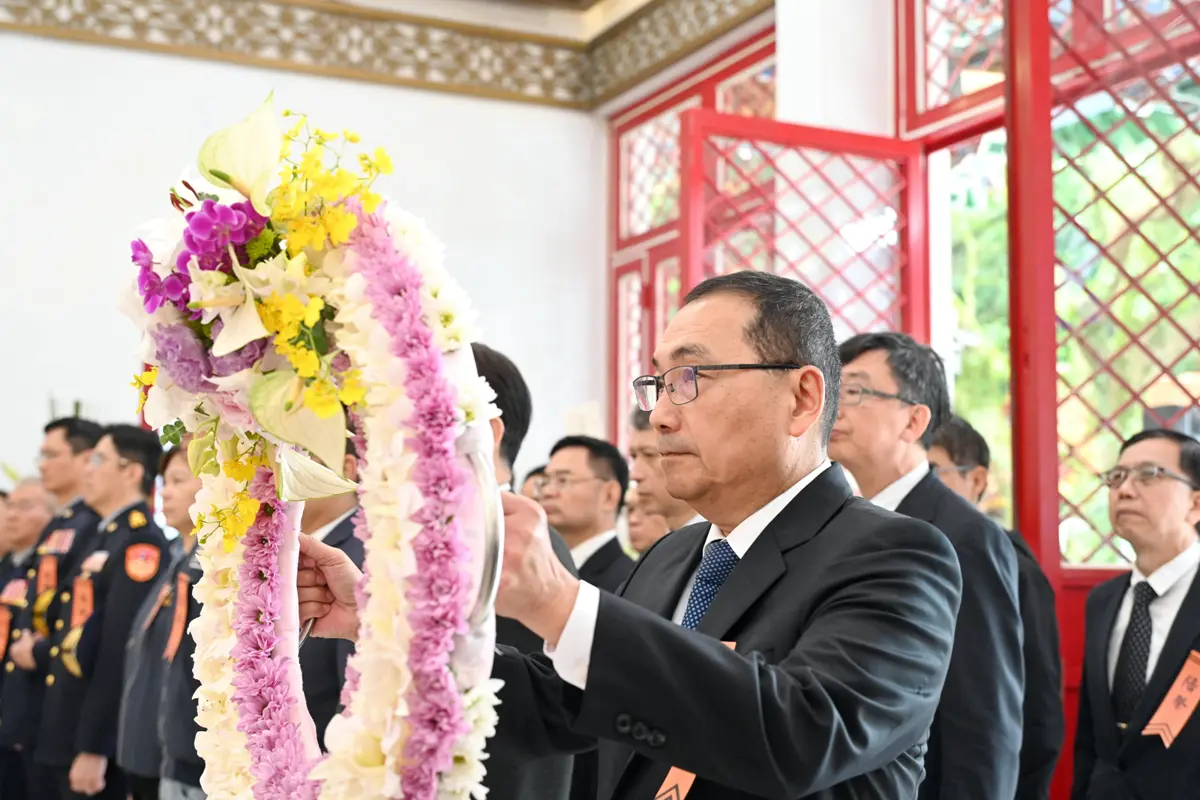 新北春祭大典!侯友宜親臨主祭 感念烈義士奉獻精神