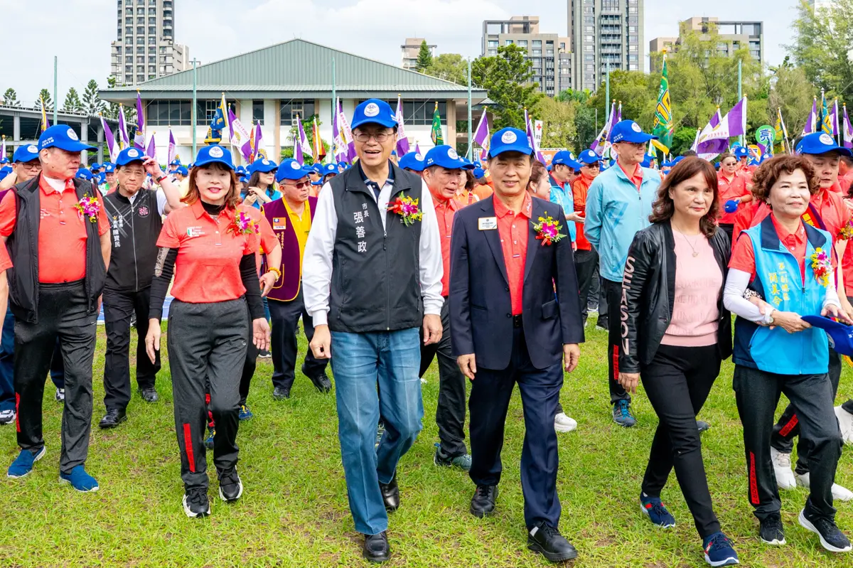 桃園獅友運動會登場!張善政盛讚「公益鐵軍」:感謝你們為社會做的這些事
