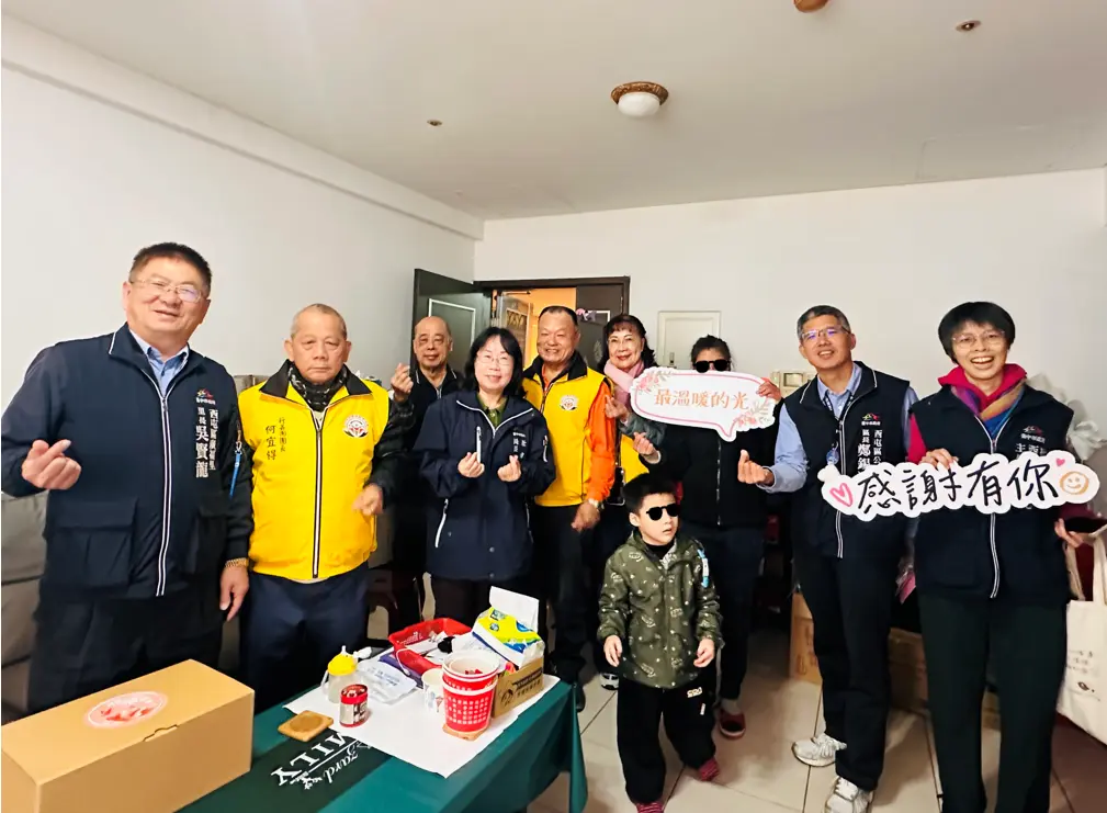台中「溫馨快遞」35年不打烊!暖送過年慰問金,已助9千戶家庭度難關