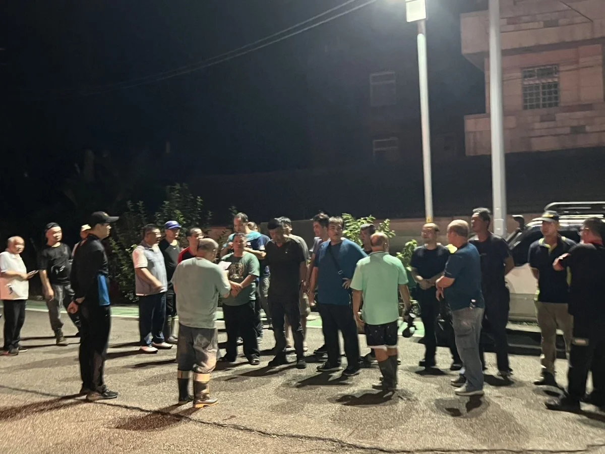 21歲男山區健行迷途！苗栗頭屋消防夜搜2小時平安尋獲