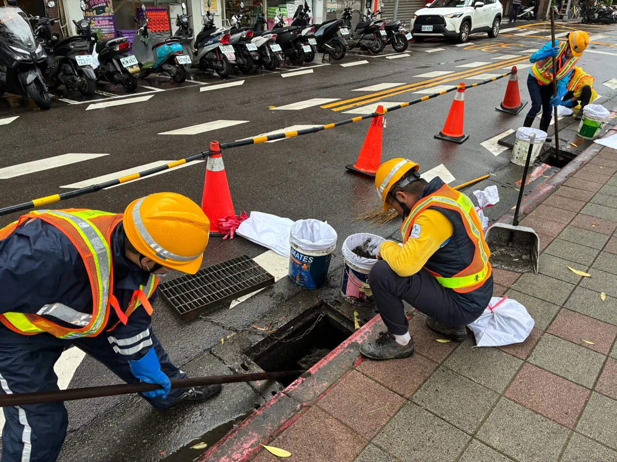 沙德爾颱風逼近!北市環保局急動員清淤,呼籲民眾「這動作」防淹水