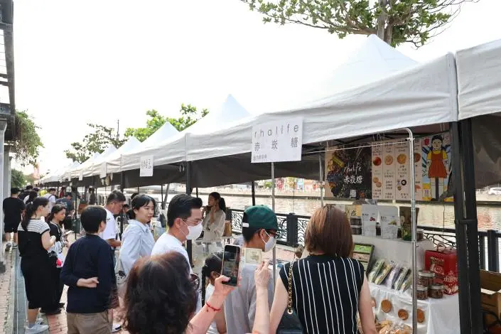 安平運河百年慶!「大員盛場」市集開跑,連假限定打卡送好禮